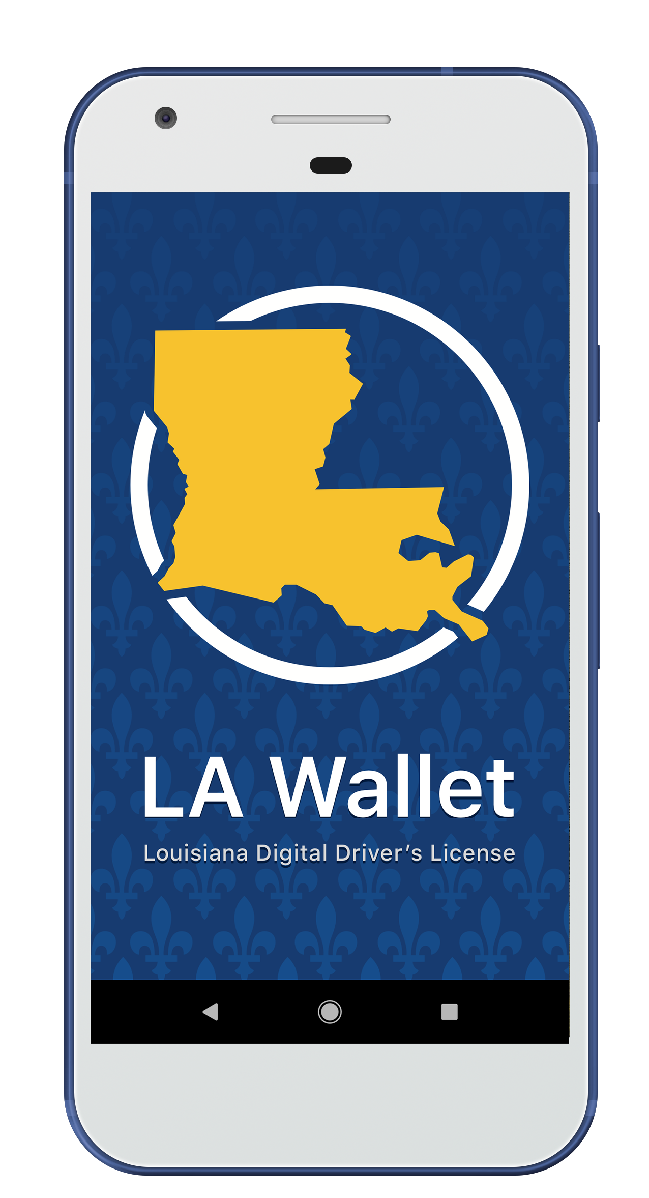 LA Wallet on a smartphone