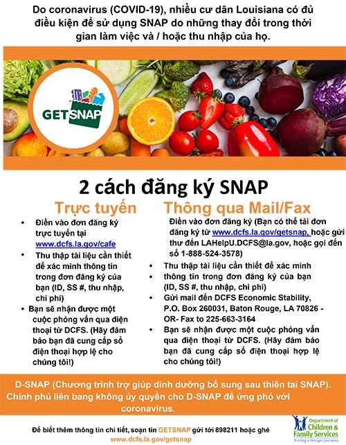 Get SNAP flyer